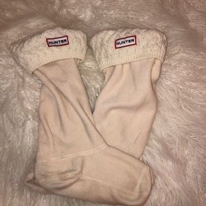Knit hunter boot socks (short)